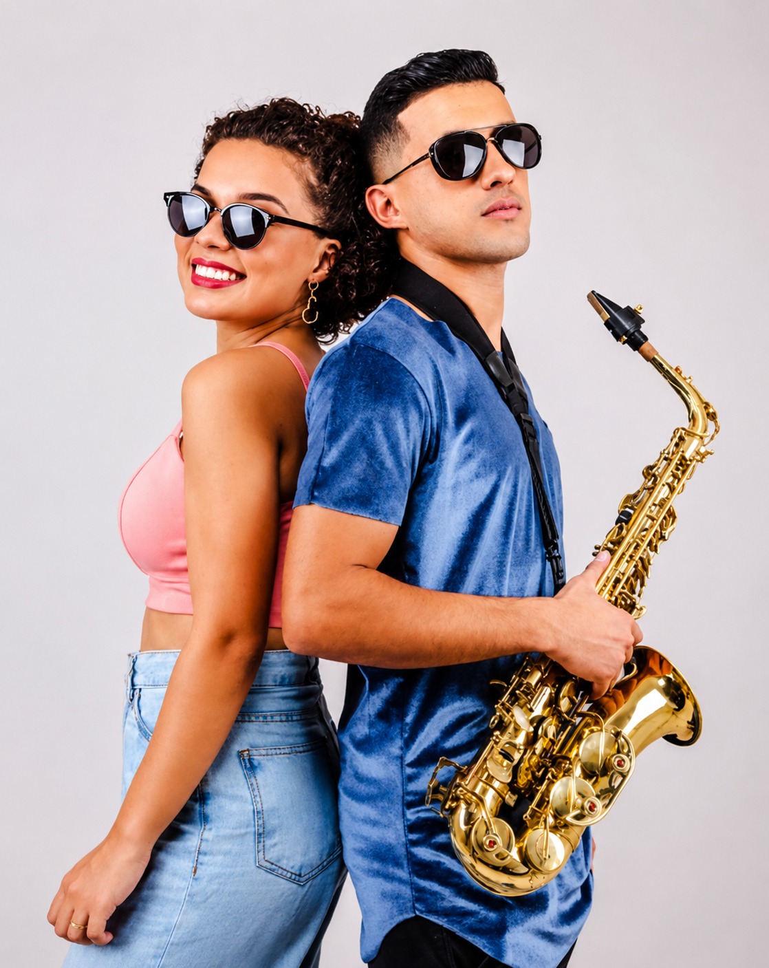Gabriel e Rayane, fundadores da GR Eventos